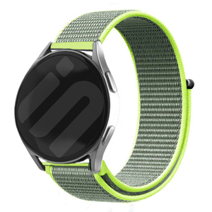 Strap-it Garmin Vivoactive 5 nylon band (fluoriserend)