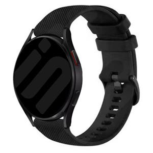 Strap-it Garmin Vivoactive 5 siliconen bandje (zwart)