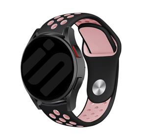 Strap-it Garmin Vivoactive 5 sport band (zwart roze)