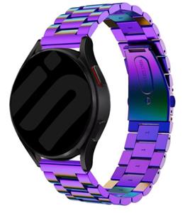 Strap-it Samsung Gear Sport stalen band (regenboog)