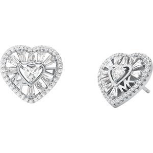 MICHAEL KORS Paar Ohrstecker PREMIUM, TAPERED BAGUETTE HEART, MKC1691CZ791, MKC1691CZ040, mit Zirkonia