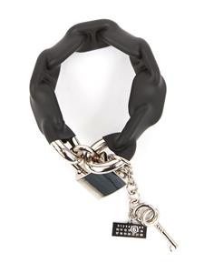 MM6 Maison Margiela Armband met bedel - Zwart