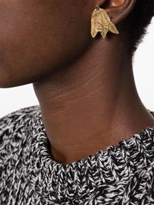 Jil Sander Verfraaide broche - Goud