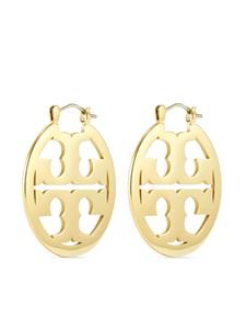 Tory Burch Oorbellen met logo - Goud