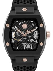 Philipp Plein The $keleton Ecoceramic horloge - Zwart