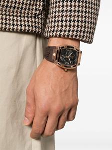 Philipp Plein The Skeleton horloge met kristallen - Zwart