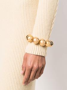 Jil Sander Armband met grote kralen - Goud