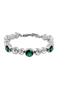 Dyrberg/Kern Calice Bracelet, Color: Silver/Green, Onesize, Women