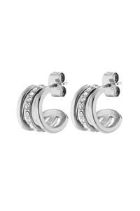 Dyrberg/Kern Thea Earpost, Color: Silver/Crystal, Onesize, Women