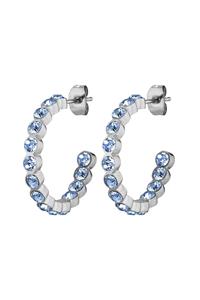 Dyrberg/Kern Holly Earring, Color: Silver/Blue, Onesize, Women
