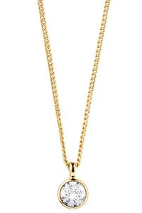 Dyrberg/Kern Ette Necklace, Color: Gold/Crystal, Onesize, Women