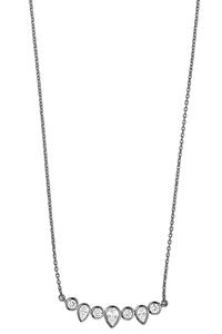 Dyrberg/Kern Kaelyn Necklace, Color: Silver/Crystal, Onesize, Women