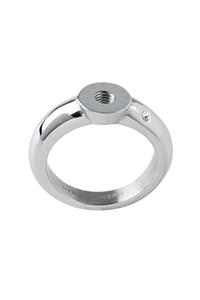 Dyrberg/Kern Ring , Color: Silver/Crystal, /, Women