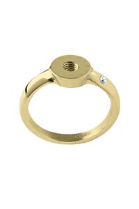 Dyrberg/Kern Ring Ring, Color: Gold/Crystal, /, Women