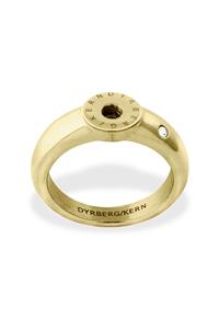 Dyrberg Kern Dyrberg/Kern Ring Ring, Color: Gold/Crystal, Iiii/, Women