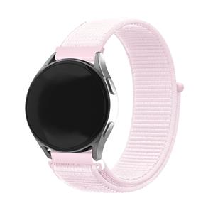 Strap-it Samsung Gear Sport nylon bandje (lichtroze)