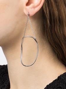 BAR JEWELLERY Oorringen met schakels - Zilver