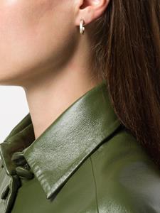 BAR JEWELLERY Gedraaide oorbellen - Zilver