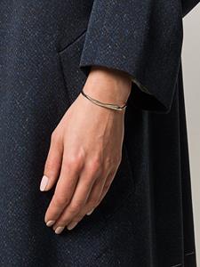 BAR JEWELLERY Brede armband - Zilver