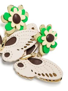Bimba y Lola Oorbellen met bedel - Beige