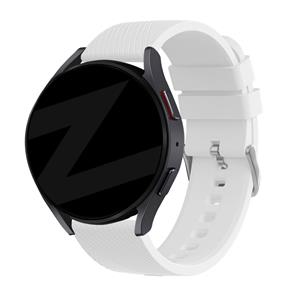 Bandz Amazfit GTS 2 siliconen band 'Deluxe' (wit)