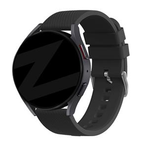 Bandz Huawei Watch 3 (Pro) siliconen band 'Deluxe' (zwart)
