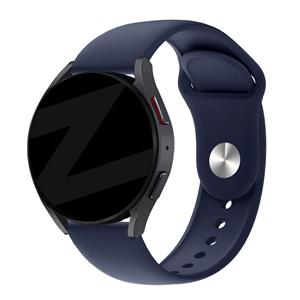Bandz Samsung Galaxy Watch 4 Classic 42mm sport band 'Deluxe' (donkerblauw)