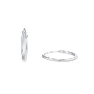 amor Creolen voor dames, sterling zilver 925