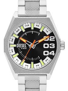 Diesel Scraper 43mm horloge - Zwart