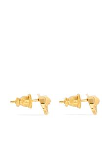 Ferragamo Gancini rhinestone-embellished earrings - Goud