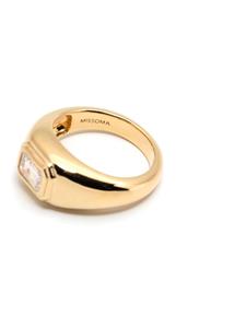 Missoma Stone Dome ring - Goud