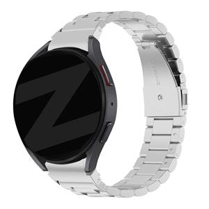 Bandz Samsung Galaxy Watch 6 Classic 43mm stalen band 'Classic' (zilver)