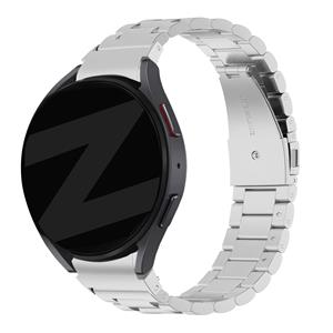 Bandz Samsung Galaxy Watch 4 Classic 46mm stalen band 'Classic' (zilver)