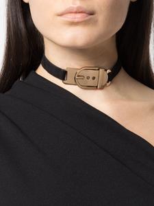 Manokhi Choker met gesp - Zwart