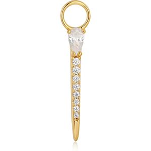Ania Haie Einhänger für Ohrschmuck Ania Haie Damen-Charm 925er Silber Farbstein