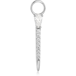 Ania Haie Einhänger für Ohrschmuck Ania Haie Damen-Charm 925er Silber Farbstein