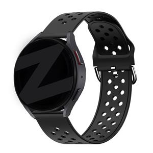 Bandz Huawei Watch GT 3 Pro 46mm sport band 'Air' (zwart)