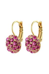 Dyrberg/Kern Blost Earring, Color: Gold/Pink, Onesize, Women