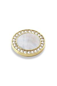 Dyrberg Kern Dyrberg/Kern Center Topping, Color: Gold/Crystal, Onesize, Women