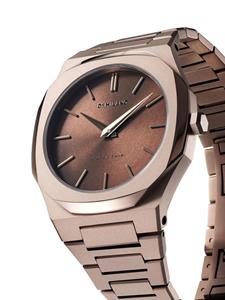D1 Milano Ultra Thin horloge - Bruin