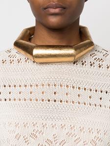 Monies Chunky halsketting - Goud