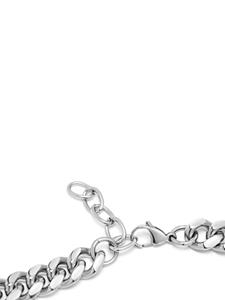 Nialaya Jewelry Halsketting met schakels - Zilver