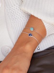 Monica Vinader Armband met dunne schakels - Zilver