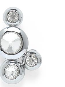 AREA crystal-embellished ear cuffs - Zilver