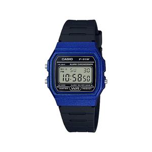 Casio Retro Vintage F-91WM-2A Unisex Horloge 33mm 3 ATM