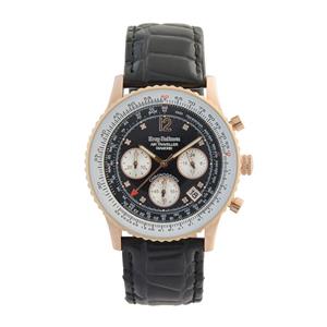 Krug Baümen Krug Baumen 400703DS Air Traveller Diamond Heren Horloge 40mm