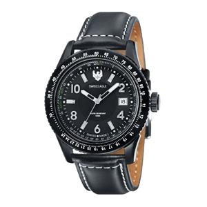Swiss Eagle Flight Deck 3 Hand Date SE-9024-01 44mm