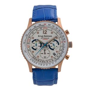 Krug Baümen Krug Baumen 410703DS Air Traveller Diamond Heren Horloge 40mm
