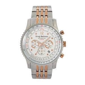 Krug Baümen 610602DS Air Traveller Diamond 46mm Horloge Heren