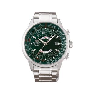 Orient Watch FEU07007FX Men Silver 44mm 10 ATM